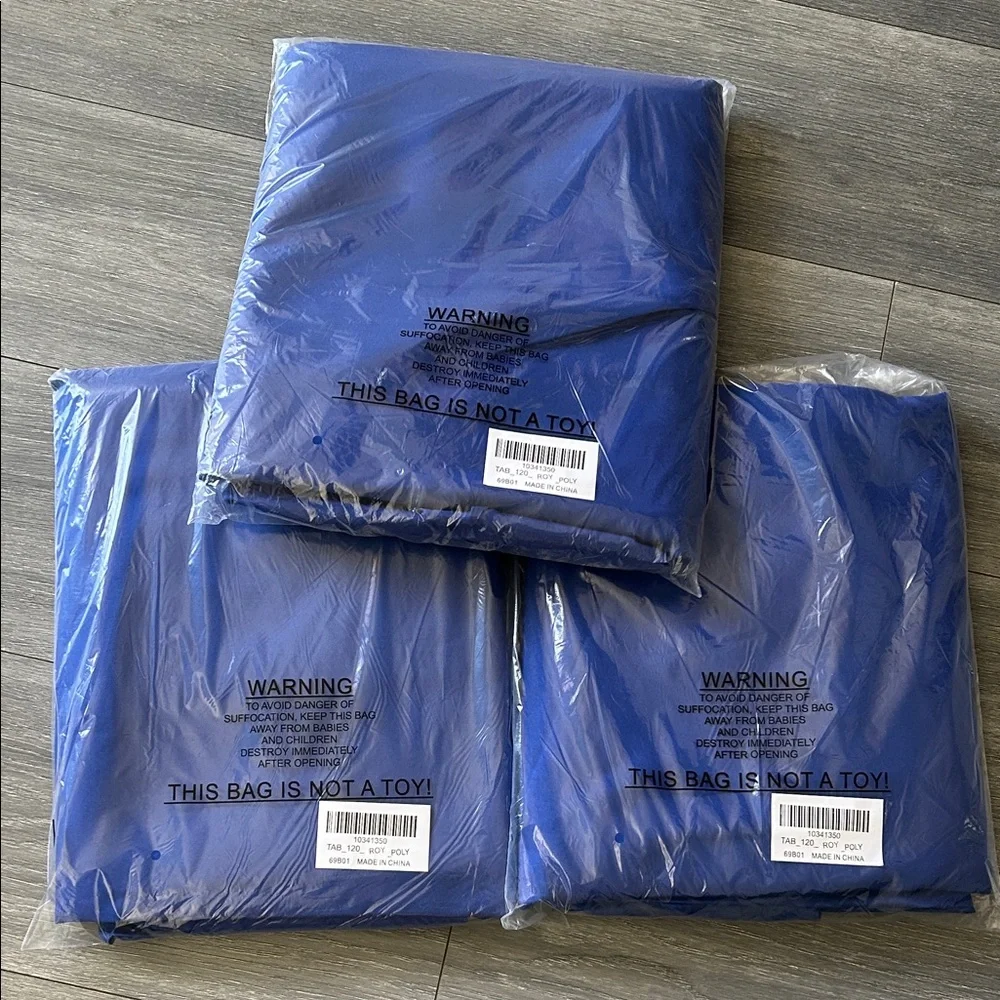 Royal Blue (3) Round 120 inch Tablecloth
